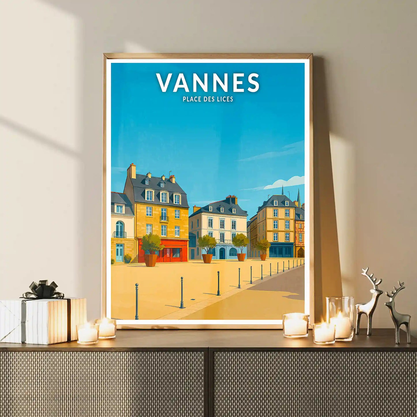 Affiche - Vannes - Place des Lices