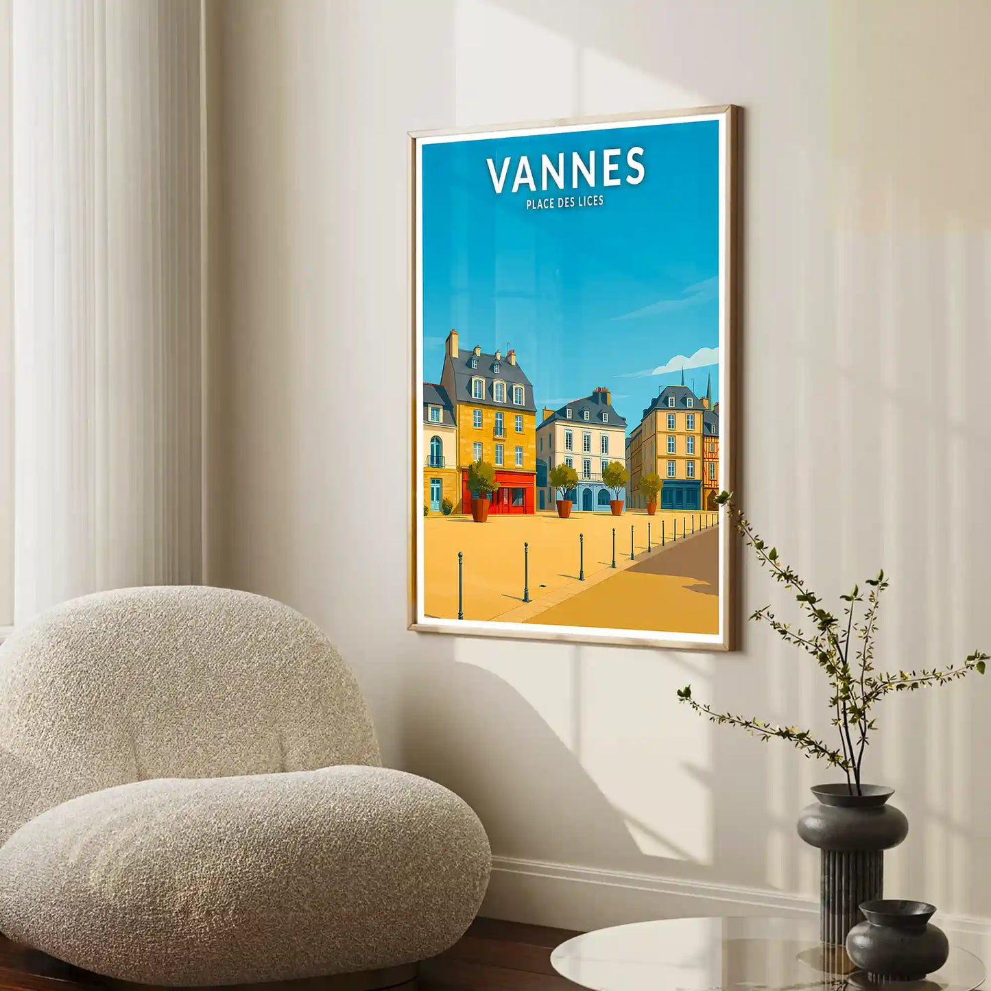 Affiche - Vannes - Place des Lices