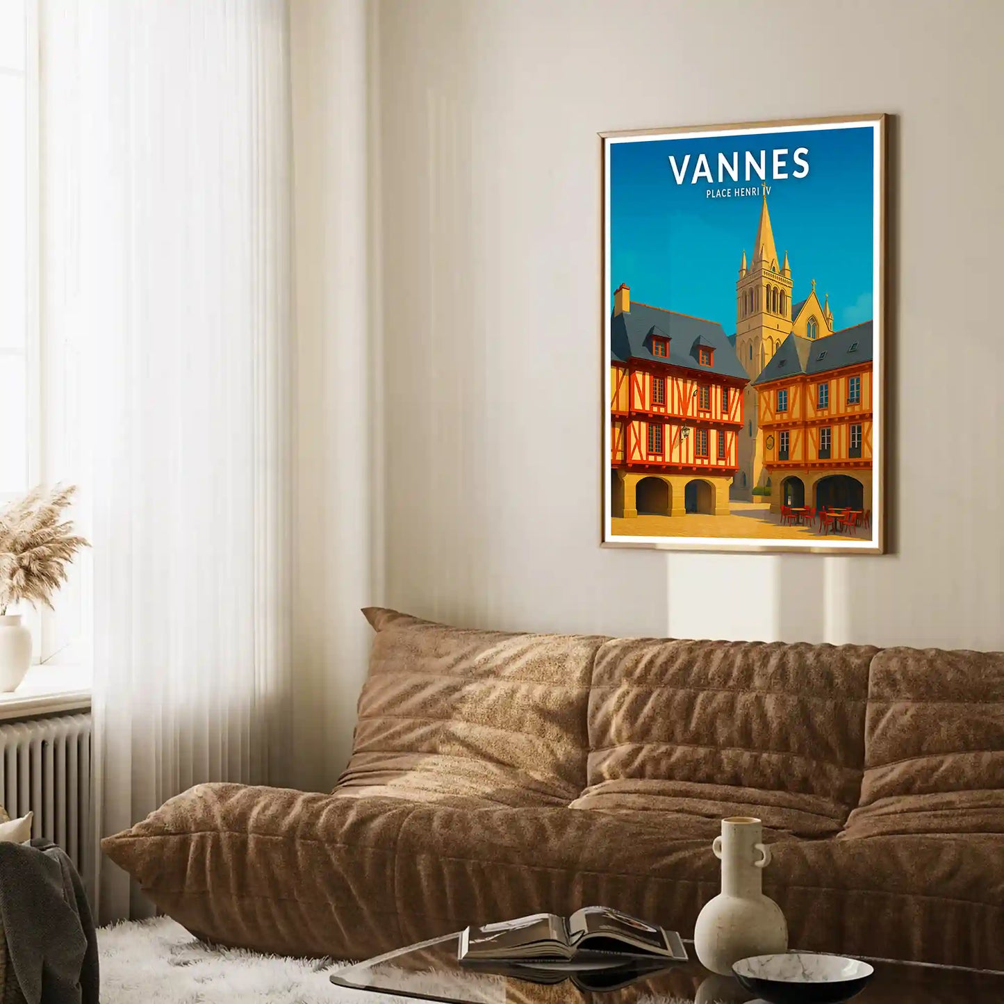 Affiche - Vannes - Place Henri IV