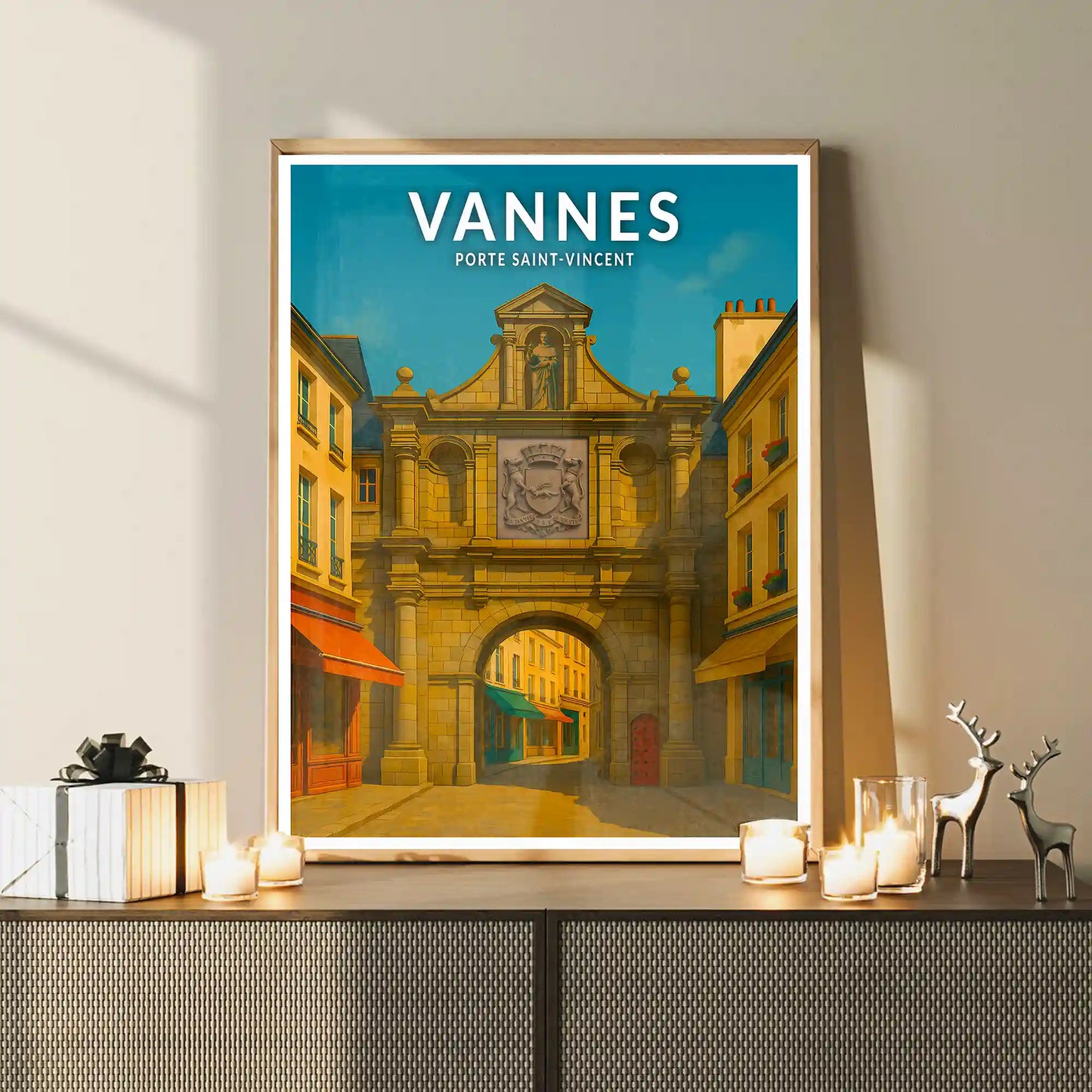 Affiche - Vannes - Porte Saint-Vincent