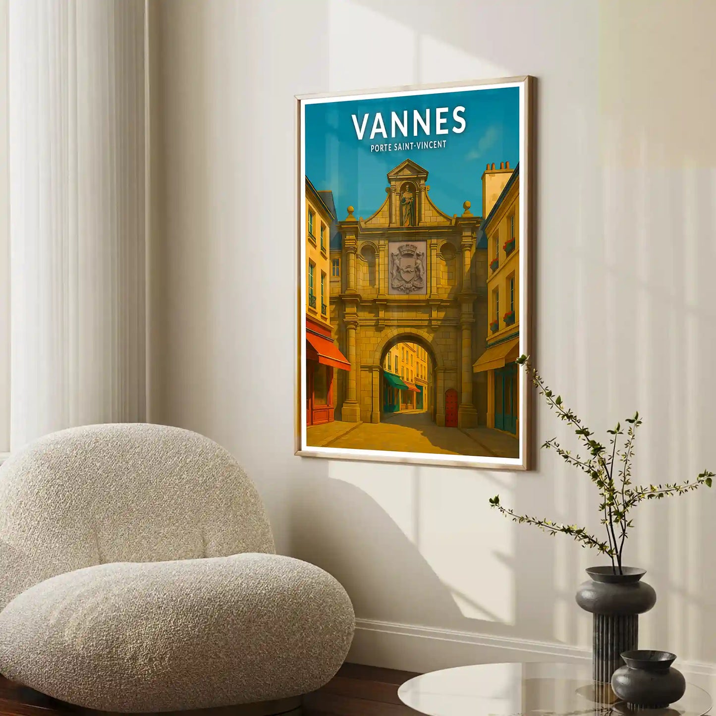 Affiche - Vannes - Porte Saint-Vincent
