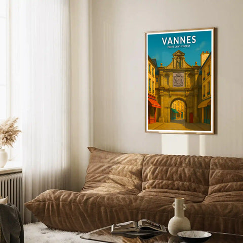 Affiche - Vannes - Porte Saint-Vincent