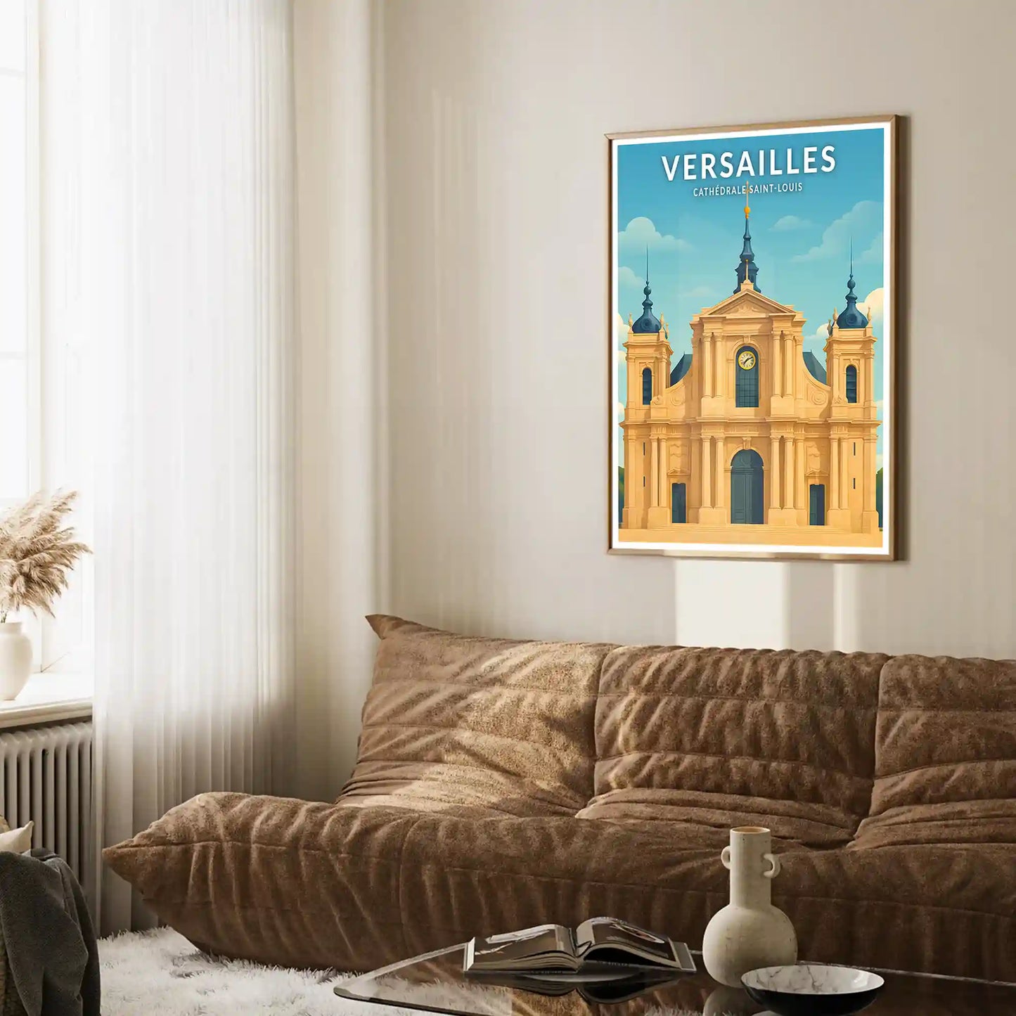 Affiche - Versailles - Cathédrale Saint-Louis