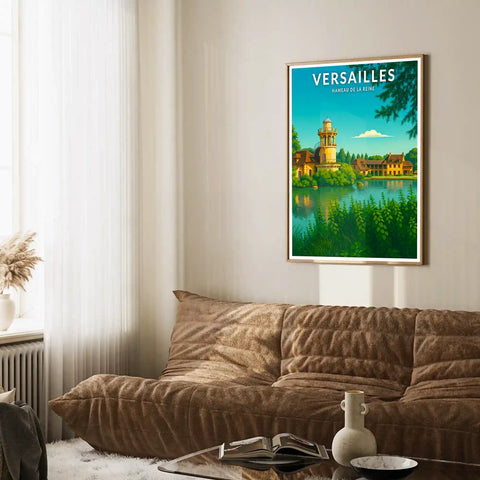 Affiche - Versailles - Hameau de la Reine