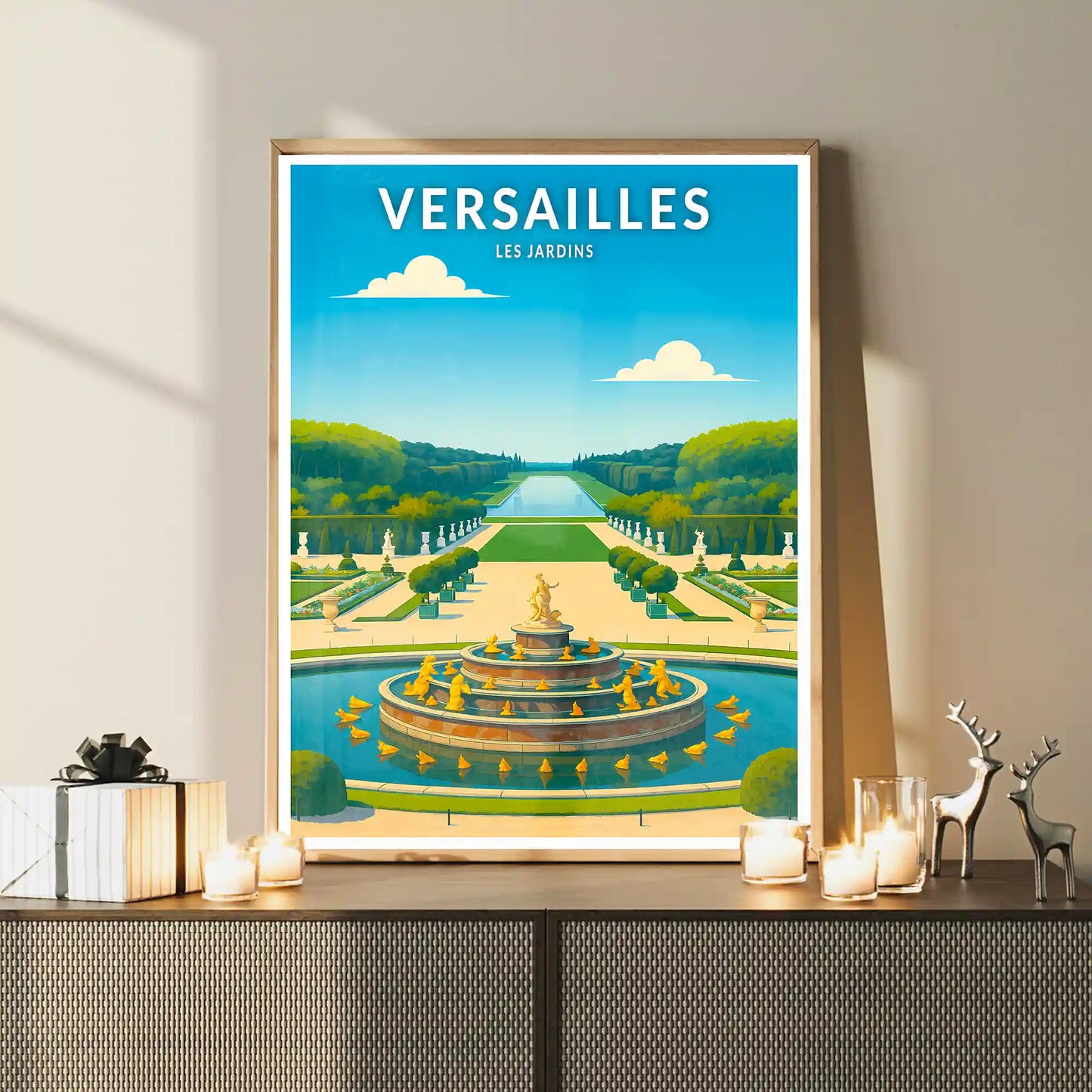 Affiche - Versailles - Les Jardins