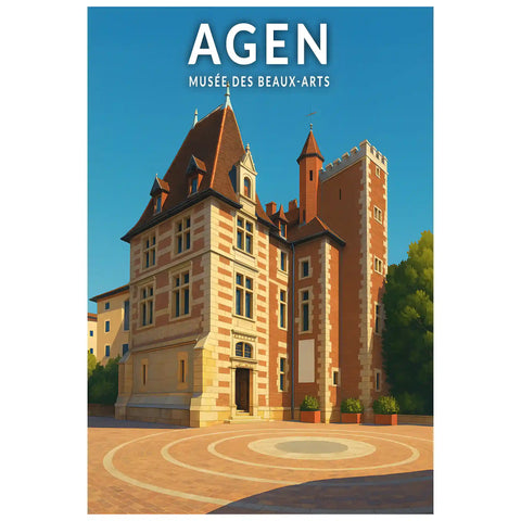 Affiche - Agen - Musée des Beaux-Arts