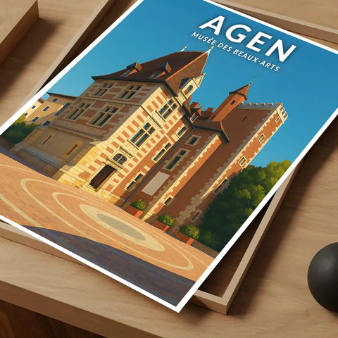 Affiche - Agen - Musée des Beaux-Arts