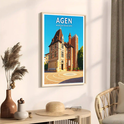 Affiche - Agen - Musée des Beaux-Arts