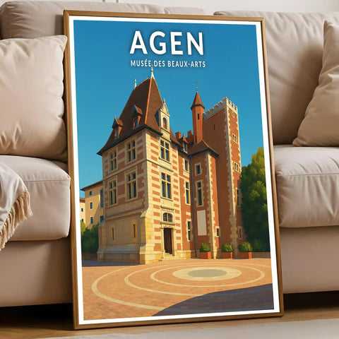 Affiche - Agen - Musée des Beaux-Arts