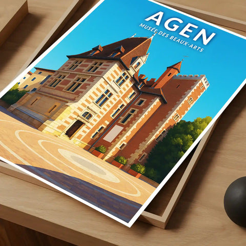 Affiche - Agen - Musée des Beaux-Arts