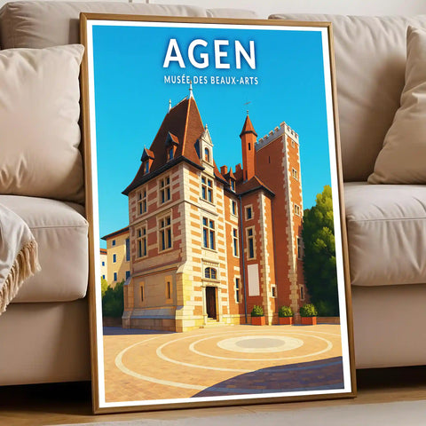 Affiche - Agen - Musée des Beaux-Arts