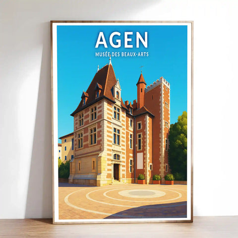 Affiche - Agen - Musée des Beaux-Arts