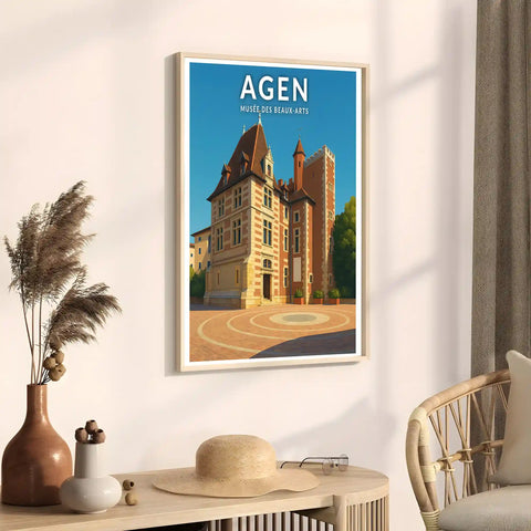 Affiche - Agen - Musée des Beaux-Arts