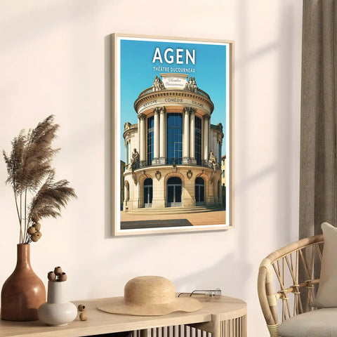 Affiche - Agen - Théâtre Ducourneau