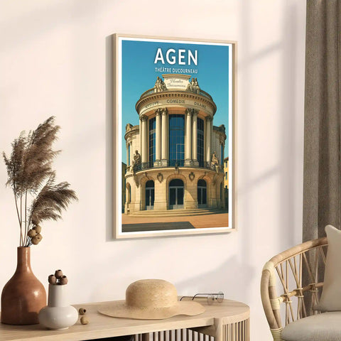 Affiche - Agen - Théâtre Ducourneau