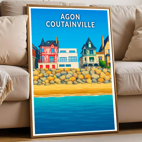 Affiche - Agon-Coutainville