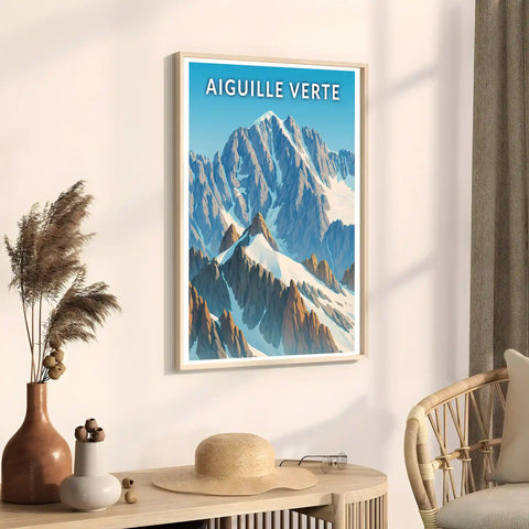 Affiche - Aiguille Verte