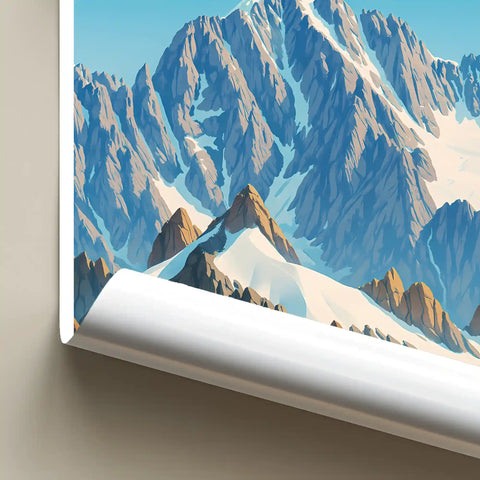 Affiche - Aiguille Verte