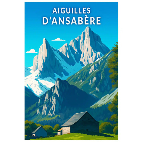 Affiche - Aiguilles d'Ansabère