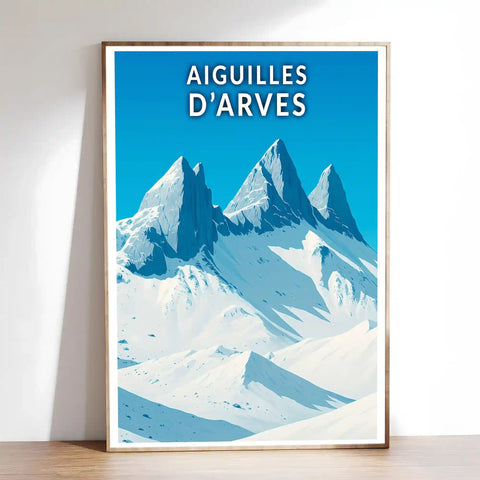 Affiche - Aiguilles d'Arves