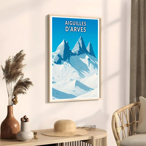 Affiche - Aiguilles d'Arves