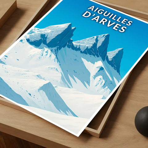 Affiche - Aiguilles d'Arves