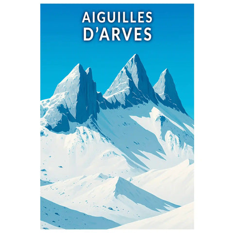 Affiche - Aiguilles d'Arves