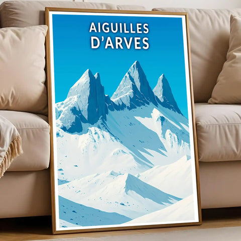Affiche - Aiguilles d'Arves
