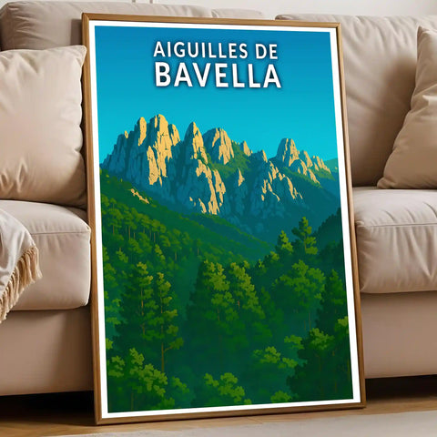 Affiche - Aiguilles de Bavella
