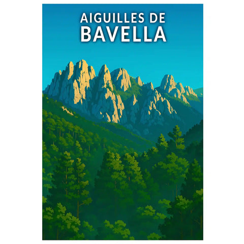 Affiche - Aiguilles de Bavella