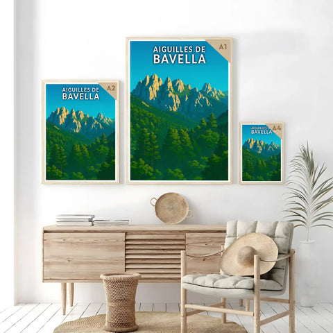 Affiche - Aiguilles de Bavella