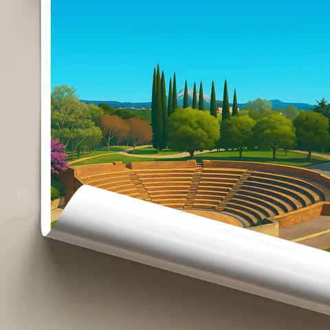 Affiche - Aix-en-Provence - Parc Gilbert Vilers