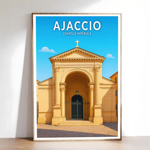 Affiche - Ajaccio - Chapelle Impériale