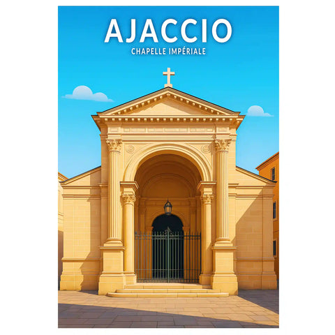 Affiche - Ajaccio - Chapelle Impériale