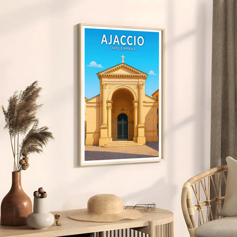 Affiche - Ajaccio - Chapelle Impériale