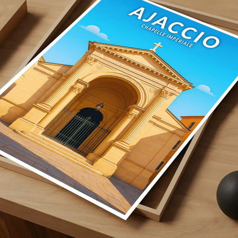 Affiche - Ajaccio - Chapelle Impériale