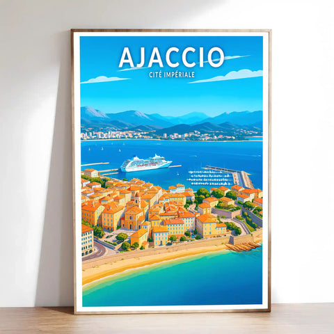 Affiche - Ajaccio - Cité Impériale
