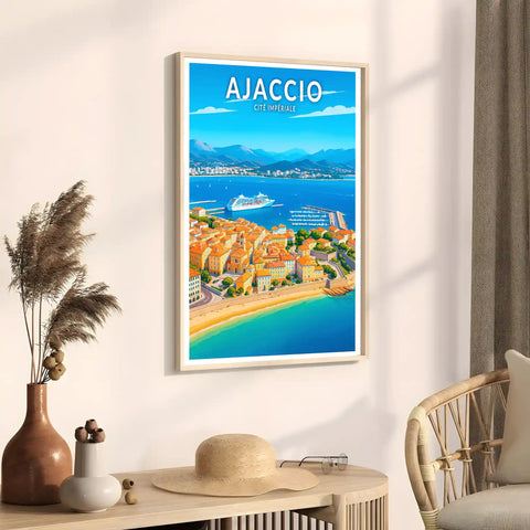 Affiche - Ajaccio - Cité Impériale