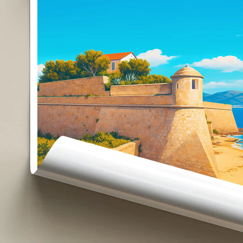 Affiche - Ajaccio - La Citadelle