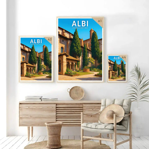 Affiche - Albi - Collégiale Saint-Salvi