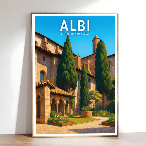 Affiche - Albi - Collégiale Saint-Salvi