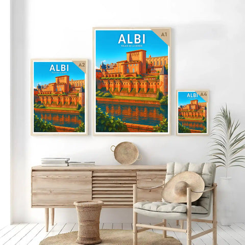 Affiche - Albi - Palais de la Berbie
