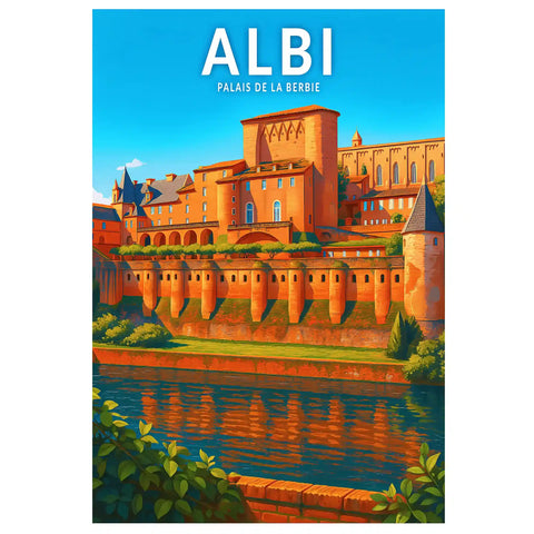 Affiche - Albi - Palais de la Berbie