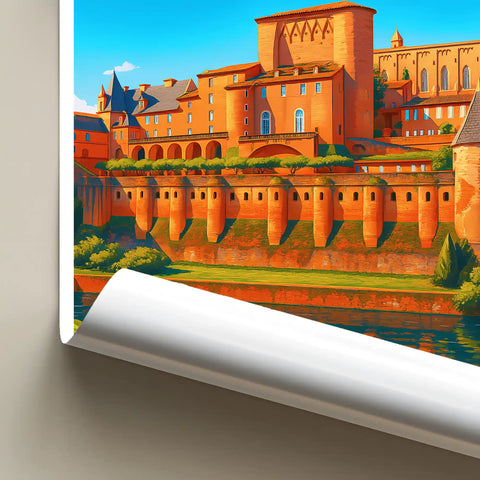 Affiche - Albi - Palais de la Berbie