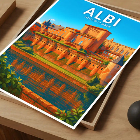 Affiche - Albi - Palais de la Berbie
