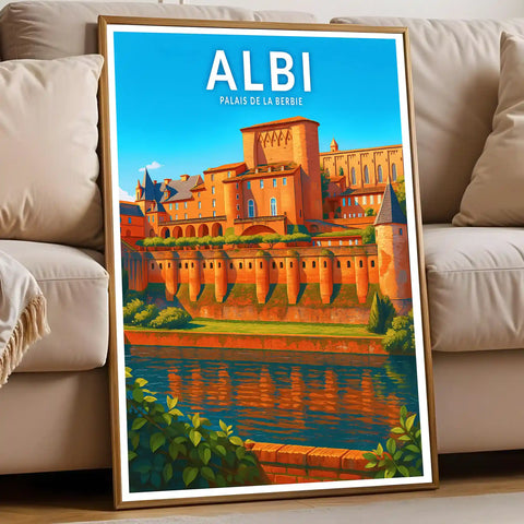 Affiche - Albi - Palais de la Berbie