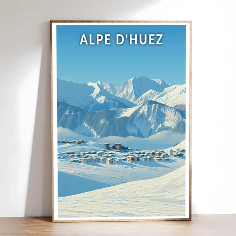 Affiche - Alpe d'Huez