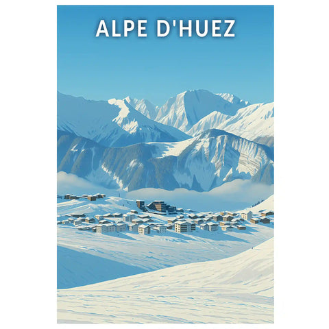 Affiche - Alpe d'Huez