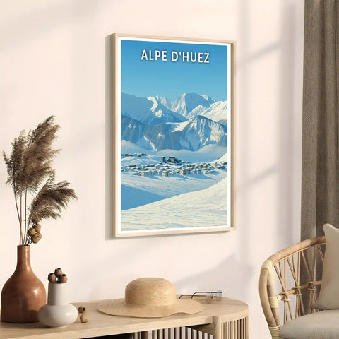 Affiche - Alpe d'Huez