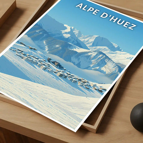 Affiche - Alpe d'Huez